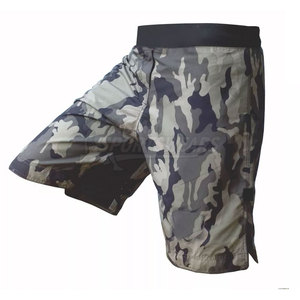 Shorts de sport MMA de style classique pour l'entraînement aux arts martiaux traditionnels, ajustement sécurisé, taille élastique, légers, respirants, séchage rapide - Product Image 4