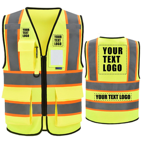 Chaleco de Seguridad Reflectante Premium, Ropa de Trabajo para la Construcción, Suministro al por Mayor del Fabricante - Product Image 3