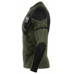 Traje de Compresión Deportivo Unisex para Gimnasio, Entrenamiento, Running, Transpirable, Ligero, Spandex/Poliéster, Personalizable, USA, Europa, MALUZA - Product Image 3