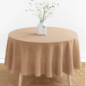 Folk Floral <b>Tablecloth</b> - Floral Stripe by Moniquebeaudincollections - Sage Green Bohemian Beige Cotton Sateen <b>Tablecloth</b> by Spoo - Product Image 2