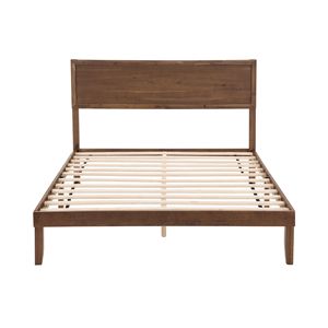 Struttura letto matrimoniale in legno di alta qualità, design robusto e durevole per una casa moderna, crea senza sforzo una camera da letto confortevole - Product Image 6