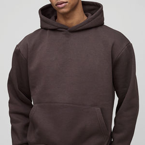 เสื้อฮู้ดดี้ผู้ชายแบบหนาพิเศษสั่งทำได้พร้อมซิป - เสื้อฮู้ดสตรีทแวร์แบบเรียบ - Product Image 1