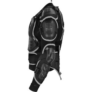 Blouson de moto intégral Hive Moto pour homme avec protection thoracique en plastique et TPU gris pour la course automobile, le motocross et les vêtements de sport - Product Image 2