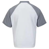 Vestes de baseball personnalisées en gros, tissées, écologiques, à séchage rapide, à manches régulières, pour jeunes, pour entraînement au battement, pour l'hiver, avec fermeture frontale