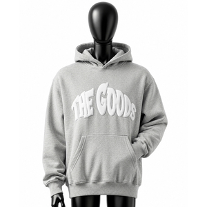 Conjunto de Sudadera con Capucha Oversize Rosa y Pantalones Cortos, Estampado por Sublimación, Estilo Urbano Unisex, Cierre de Cremallera, Corte Recortado, Tejido de Poliéster, Atuendo de Verano - Product Image 4