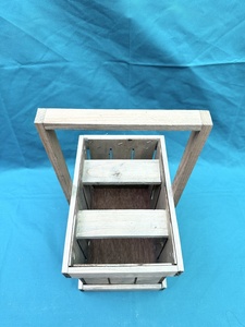 Venta al por mayor en relieve barnizado brillante mate madera y bambú flor jardineras cajas con estampado paisaje plantas plántulas almacenamiento - Product Image 4