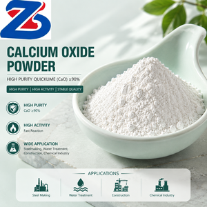 ผงแคลเซียมออกไซด์พรีเมียม ปูนขาวละเอียด CaO สำหรับการผสมในอุตสาหกรรมและการใช้งานทางแร่ธาตุ - Product Image 1