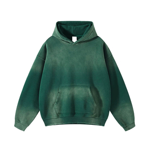 Sweat à capuche OEM vierge en molleton de coton épais, sweat à capuche classique pour impression personnalisée - Product Image 5