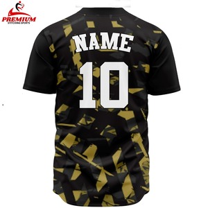 Camiseta de Béisbol Sublimada Personalizada de Calidad Superior, Tela de Poliéster Duradera, Secado Rápido, Transpirable y Cómoda - Product Image 4