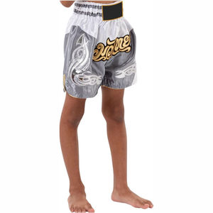Nouveaux shorts de Muay Thai en gros, shorts de boxe à séchage rapide, shorts de combat de kickboxing pour hommes et enfants, shorts de grappling - Product Image 5
