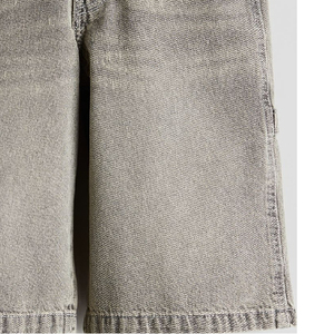 Shorts en jean pour hommes de haute qualité, nouveau design, 100% coton, respirant, séchage rapide, tissu non tissé, couleurs personnalisées, logo, vente en gros - Product Image 2