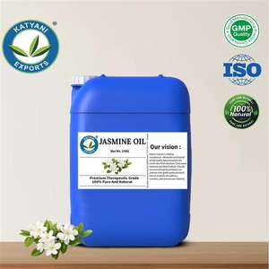 Huile essentielle de jasmin pure et naturelle (Jasminum grandiflorum) distillée à la vapeur, formule thérapeutique, fournisseur en Inde - Product Image 4