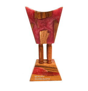 2026 New Wood Epoxy Resin Bakhoor <b>Burner</b> Incense Madhkan <b>Burner</b> Arabic <b>Oud</b> <b>Burner</b> for Home Fragrance for Ramadan - Product Image 2