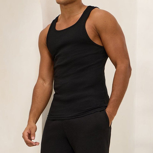 Nouveautés Personnalisées en Promotion – Débardeur de Sport Unisexe en Polyester/Coton Respirant, Couleurs Personnalisables, Grande Taille pour Hommes - Product Image 1