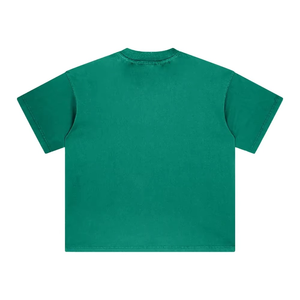 Camiseta de Corte Regular para Hombre, de Alta Calidad, Lisa, de Poliéster/Algodón, Estilo Hip Hop, Transpirable, de Manga Corta - Product Image 2