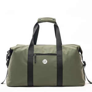 Bolsa de viaje de cuero verde GRS, bolsa de lona informal, bolso de hombro moderno, adecuado para viajes y deportes. - Product Image 1