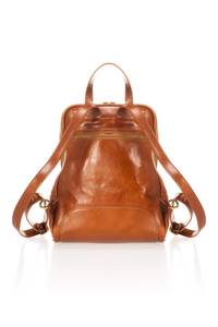 Tech-Ready <b>Waterproof</b> Leather <b>Backpack</b> Anti-Theft Vintage Laptop Rucksack Genuine Leather Case LBP-0387 - Product Image 3