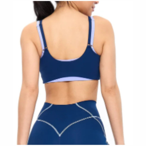 <b>Top</b> Manufacturer Fitness Wear Custom Made Quick Dry Comfortable Affordable Price Custom <b>Zipper</b>/padded Women's Sports Bra - Product Image 4