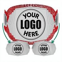 Ceinture de championnat de MMA personnalisée, boucle en alliage noir et or, aspect cuir, pour événements de reconnaissance, récompenses de fitness, qualité supérieure