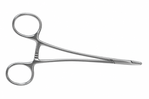 Instrumentos Medasra: Portaagujas Delicado de Acero Inoxidable de Alta Calidad, 150 mm, Instrumentos de Cirugía Maxilofacial, Clase II, Manual - Product Image 2
