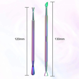 Pousse-cuticules en acier inoxydable, outil de soin des ongles, instrument de manucure professionnel, fabricant et fournisseur en gros, pousse-cuticules - Product Image 2