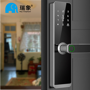 Installation facile Serrure de porte d'appartement intelligente Serrure de porte à empreinte digitale Serrure à mot de passe Convient aux maisons de location - Product Image 6