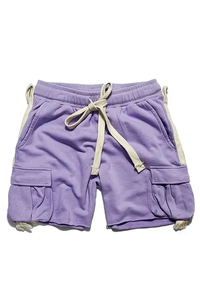 Shorts en coton 100% personnalisés tendance pour hommes, de haute qualité, amples, style streetwear décontracté, effet délavé soleil, en tissu éponge, personnalisables - Product Image 4