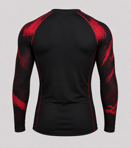 Camiseta de compresión personalizada para hombre, ropa deportiva para guardia de seguridad, ropa deportiva de manga larga, diseño de sublimación, compresión - Product Image 2