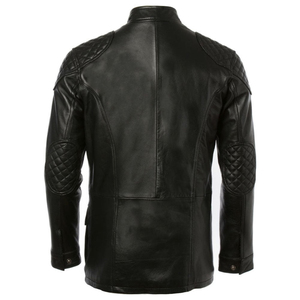 High Quality <b>Men</b> Autumn And Winter <b>Leather</b> Fashion <b>Jacket</b> <b>Leather</b> Motorcycle Style <b>Men</b> Business Casual <b>Men</b> <b>Leather</b> <b>Jacket</b> - Product Image 2