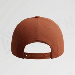 Casquette de baseball unisexe à 6 panneaux, couleur unie, en sergé de coton ajusté, style décontracté, visière réglable pour adulte, utilisable en toutes saisons - Product Image 2