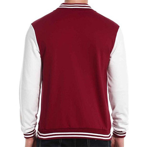 Veste d'hiver en laine pour homme, col montant, excellent matériau, dernier design, logo frontal, prix usine - Product Image 2