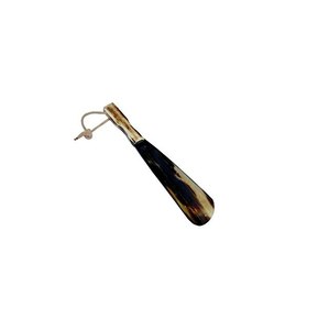 Natural buffalo horn shoe handcrafted shoe horn curved design smooth polished finish durable footwear <b>helper</b> stylish tool - Product Image 5