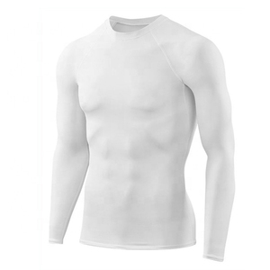 Nueva Camiseta Deportiva de Compresión de Secado Rápido con Protección UV de Manga Larga para Hombre, Unisex - Product Image 4