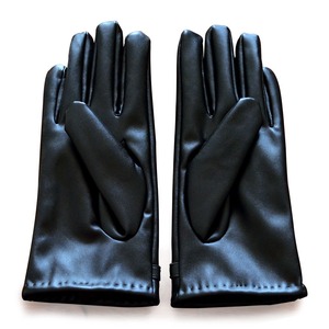 Gants en cuir pour femmes, mode hiver, compatibles écran tactile, doublés, coupe-vent, chauds, pour la conduite, en provenance du Pakistan - Product Image 1