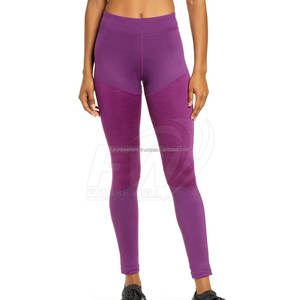 Hot Sale Sexy Yoga Women2024 Slim Fitted Workout Gym Fitness Leggings in New Design Crossover Waist Spandex Nylon Yoga Legging - Product Image 2