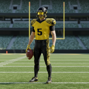 Professional Training Sportswear Custom Sublimation Team Name & Number American Football Uniforms Adult Youth Custom OEM ODM - Product Image 3