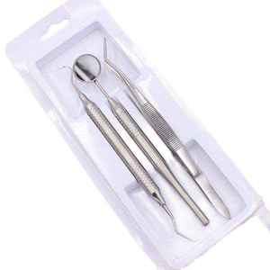 Kit Dental de Acero OEM Más Vendido, Set de Examen Dental de Alta Calidad con Empaque Personalizado, Explorador Quirúrgico con Empuñadura Moleteada - Product Image 2