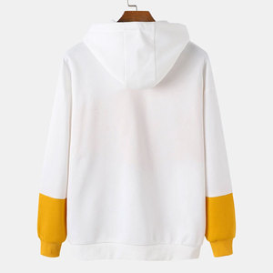เสื้อฮู้ดสตรีทแวร์แบบสั่งทำพิเศษ ผ้าคอตตอนผสมเนื้อหนา สวมใส่สบาย ทรงโอเวอร์ไซส์ แฟชั่นลำลอง - Product Image 2