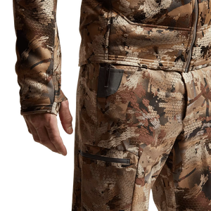 Pantalon de chasse d'hiver pour l'extérieur, en toile avec doublure en coton, coupe-vent, résistant à l'eau, respirant, multi-poches, pour la randonnée et le camping - Product Image 4