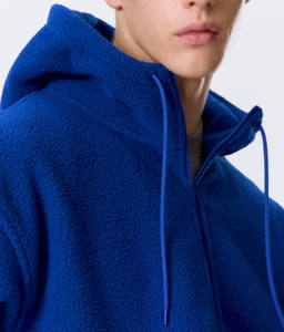 Sweat à capuche doublé en sherpa pour homme, style streetwear de luxe, service de marque privée pour les marques de vêtements américaines — 101 caractères - Product Image 2