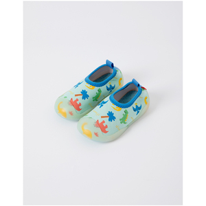รองเท้าไดโนเสาร์สีฟ้าสไตล์เกาหลี OZKIZ สำหรับเด็กอายุ 2-6 ปี แบบปิดนิ้วเท้า เหมาะสำหรับใส่ไปชายหาด ขายส่ง - Product Image 1