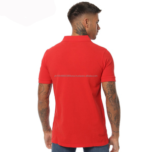 T-shirt à manches courtes pour homme, style décontracté urbain, en coton/polyester tricoté, personnalisable, couleur unie, séchage rapide, haute qualité - Product Image 2