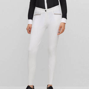Women's Equestrian Jodhpurs Riding Breeches High Waist Full Length Anti-Slip Gripper Silicone Leggings Spandex/Cotton - Product Image 5