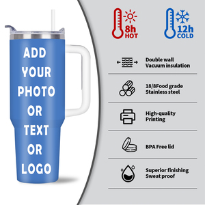 <span class=keywords><strong>Gobelet</strong></span> isotherme personnalisé 40 oz avec poignée et paille |   Mug de voyage en acier inoxydable 304 à isolation sous vide |   <span class=keywords><strong>Gobelet</strong></span> réutilisable écologique - Product Image 3