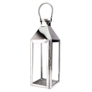 Recién Llegado: Farol de Vela de Metal y Vidrio de Acero Inoxidable para Exteriores, Acabado en Oro Rosa, para Decoración del Hogar y Bodas - Product Image 6