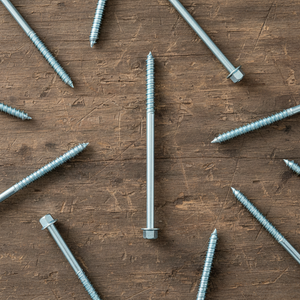 Professional Grade Carbon Steel Wood <b>Screws</b> - Zinc Galvanized External Hex Head Wholesale Price - Product Image 1