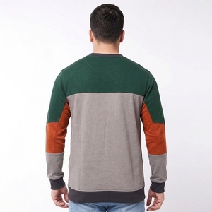 T-shirt à manches longues en coton naturel pour homme, t-shirts élégants à col rond, vente en gros de t-shirts thermiques pour homme avec impression de design personnalisé - Product Image 2