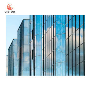 2025 nouveau type de bâtiment d'hôtel moderne cadre en aluminium panneaux de verre de mur-rideau revêtement de <span class=keywords><strong>façade</strong></span> <span class=keywords><strong>isolé</strong></span> - Product Image 6