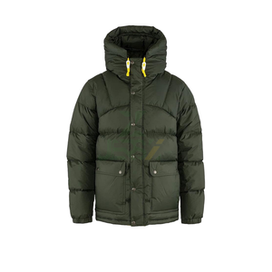 Veste d'hiver pour homme de haute qualité respirante Veste matelassée d'hiver Poches latérales en tissu Logo personnalisé Veste matelassée OEM - Product Image 1