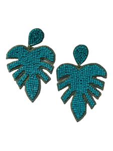 ต่างหูห้อยประดับลูกปัดปักมือ งานฝีมือจากอินเดีย สำหรับผู้หญิงและเด็กผู้หญิง - Product Image 5